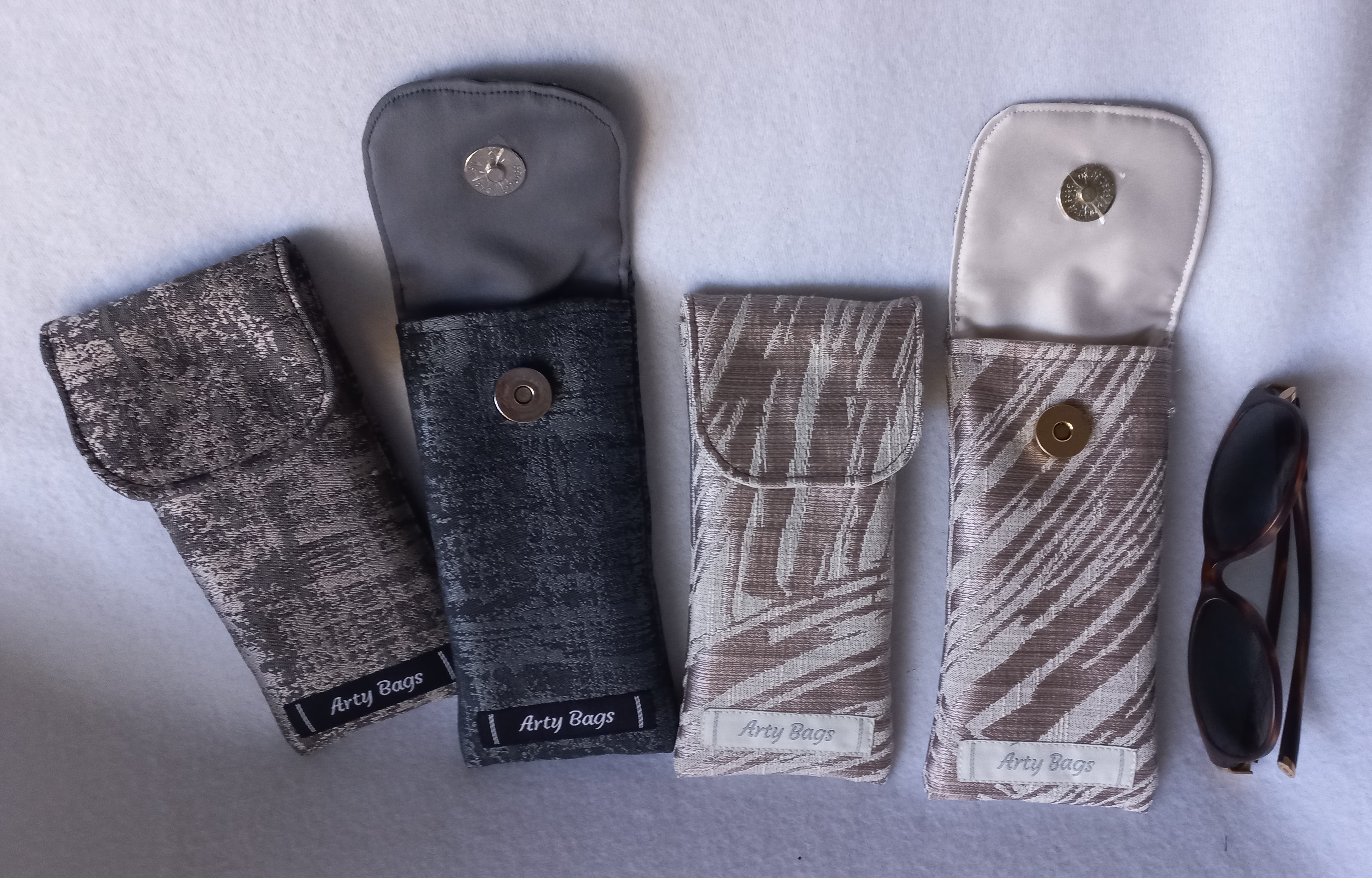 Glenys, glasses, flap